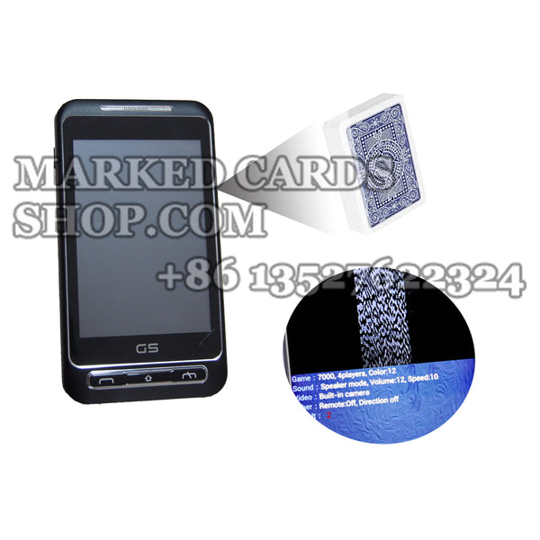 Dispositif système GS Poker Scanner - Analyseur de poker/Caméra de numérisation/code à barres <tc>jeu de cartes marqué</tc>