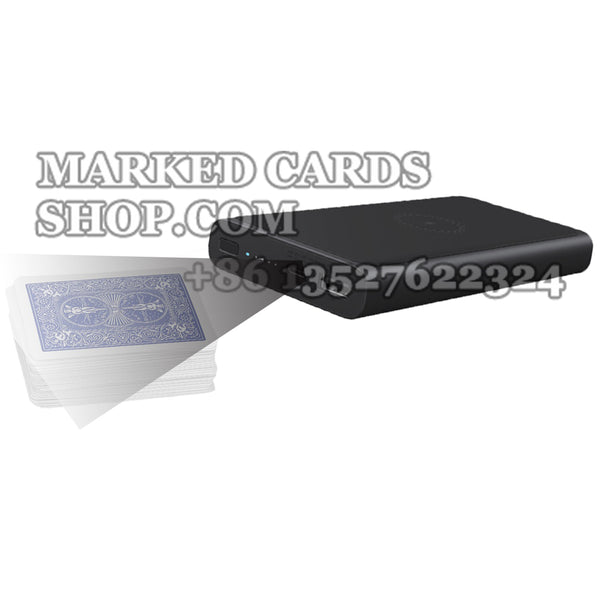 Objectif HD de mise au point de caméra de poker Power Bank pour cartes marquées dynamiques
