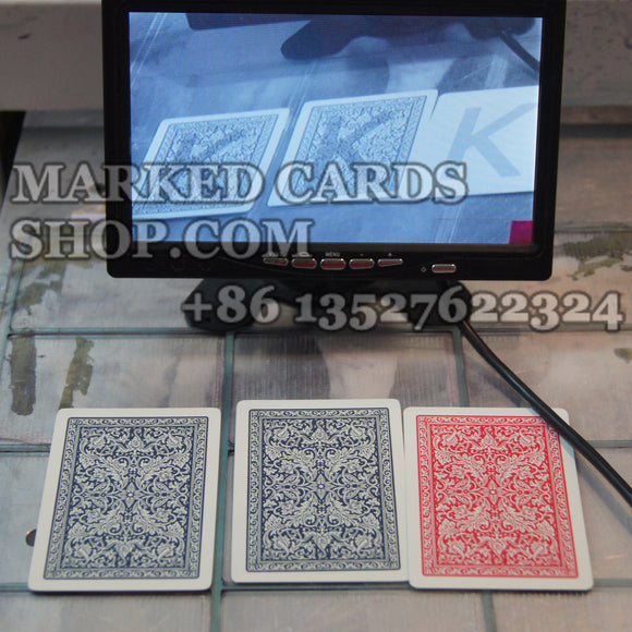 Special back marks IR poker cards