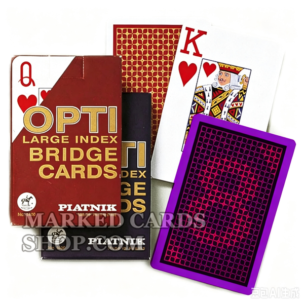 Piatnik <tc>cartes de poker</tc> Opti Poker Marquage invisible pour la triche des cartes