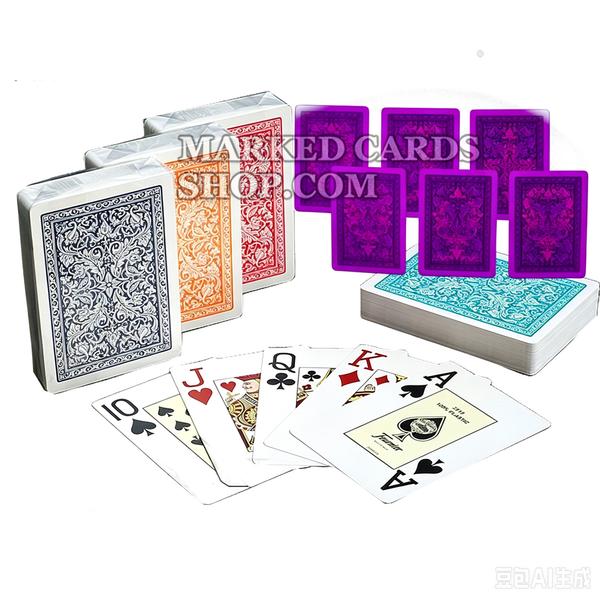 Fournier 2818 Jumbo Index <tc>cartes de poker</tc> Lentilles de contact Cartes marquées