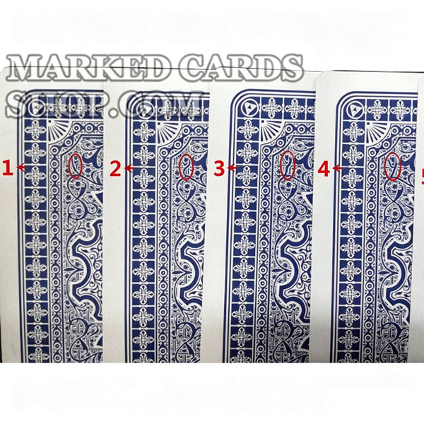 Cartes de tour de magie Jumbo Bee avec marquages ​​de cartes cachés
