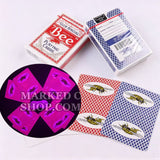 Casino Bumble Bee <tc>cartes de poker</tc> Triche avec des lentilles de contact à cartes marquées