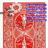 <tc>Bicycle</tc> Ultimate <tc>jeu de cartes marqué</tc> pour les lentilles de contact infrarouges