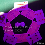 COPAG 139 Cartes Rouges et Bleues avec Marquage Invisible pour Objectifs