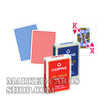 Cartes en plastique Copag Jumbo Face et Regular Face avec marquages ​​à l'encre invisibles