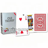 Cartes marquées vieux trophée italien Modiano pour le jeu