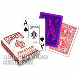 Fournier Prestige <tc>Bicycle</tc> Cartes de poker marquées pour lentilles de contact