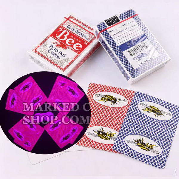 Casino Bumble Bee <tc>cartes de poker</tc> Triche avec des lentilles de contact à cartes marquées