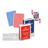 Cartes en plastique Copag Jumbo Face et Regular Face avec marquages ​​à l'encre invisibles