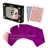 Copag 1546 Plastique <tc>cartes de poker</tc> avec marquages ​​à l'encre invisibles