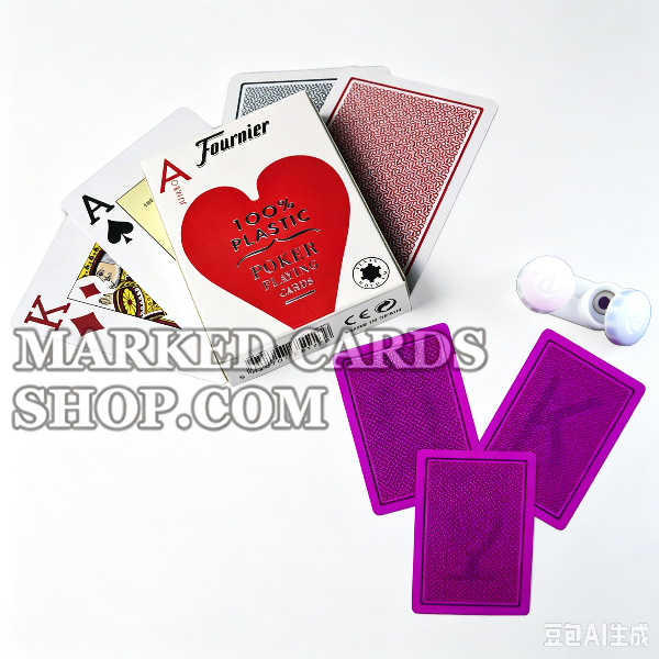 Fournier 2800 <tc>cartes de poker marquées</tc> avec encre lumineuse
