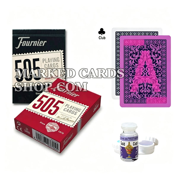 <tc>Fournier 505 cartes de poker marquées à vendre 4</tc>