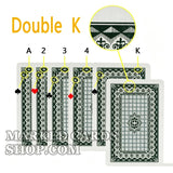 Fournier 818 <tc>cartes de poker marquées</tc> Cartes papier plastifiées
