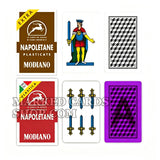 Cartes de marquage lumineuses italiennes Modiano Napoletane