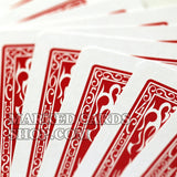 Phoenix marqué en bleu <tc>cartes de poker</tc> avec marquage de cartes traditionnel