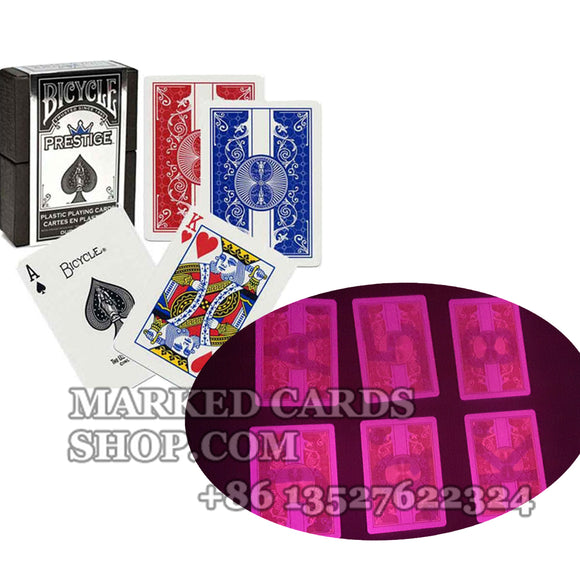 Bicycle prestige marked poker cards 