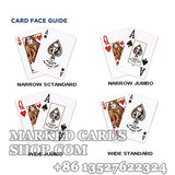 KEM Paisley poker/bridge size marked poker cards